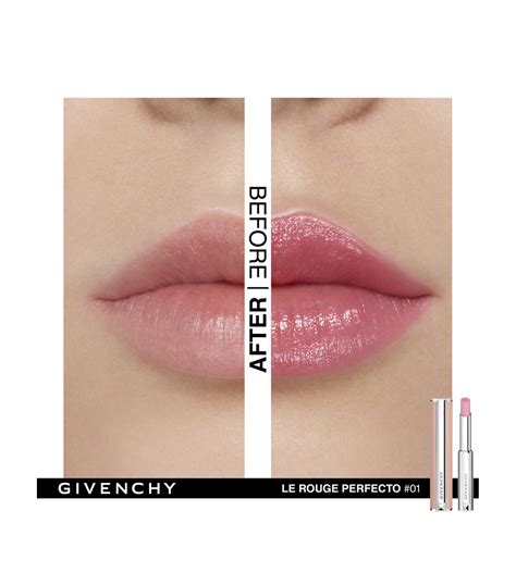 givenchy givenchy le rouge perfecto pink|Givenchy rose perfecto liquid balm.